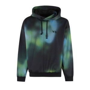 Y-3 Multicolor Graphic Hoodie With Drawstring Hood - NWT